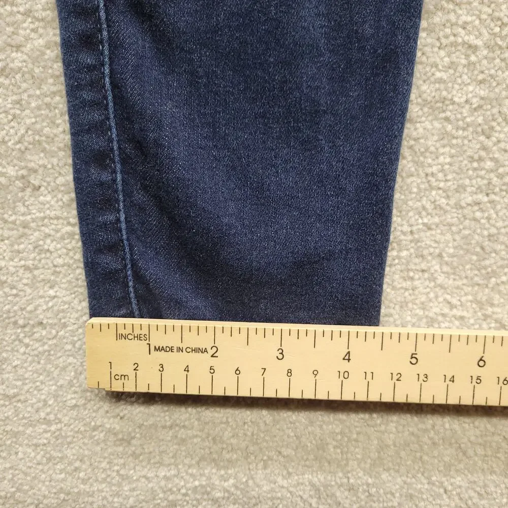 Hollister Curvy High Rise Super Skinny Jeans Womens W27L27 Dark Wash Stretch